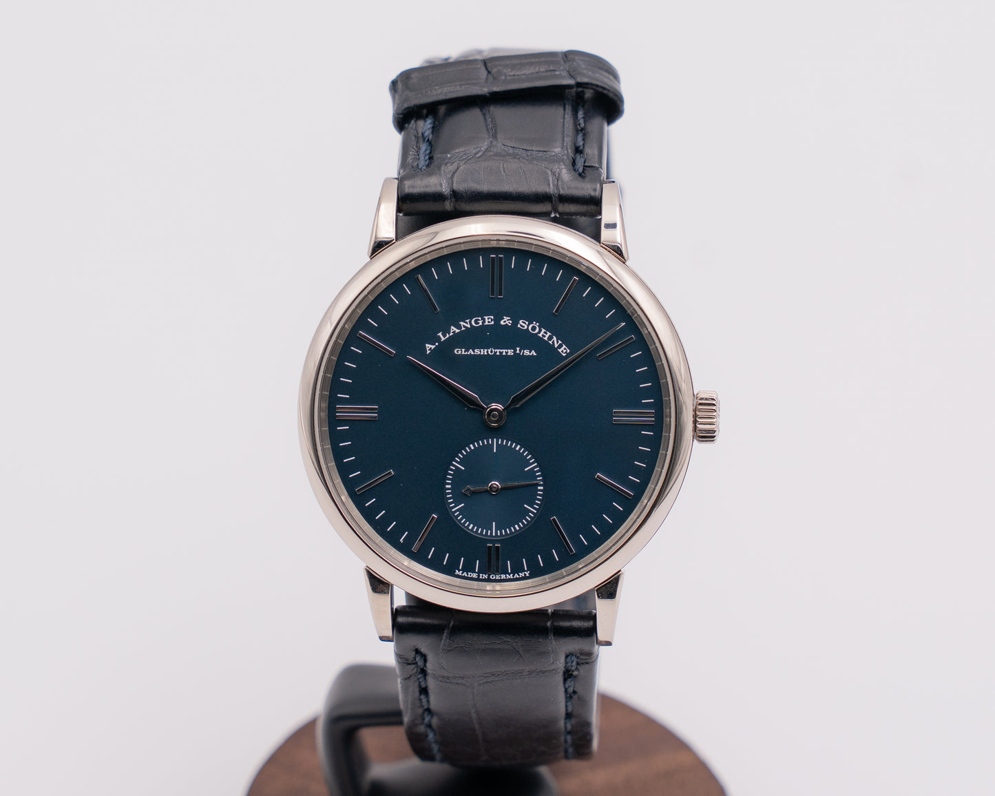 A. Lange & Söhne Saxonia 35mm 219.028 Blue Dial