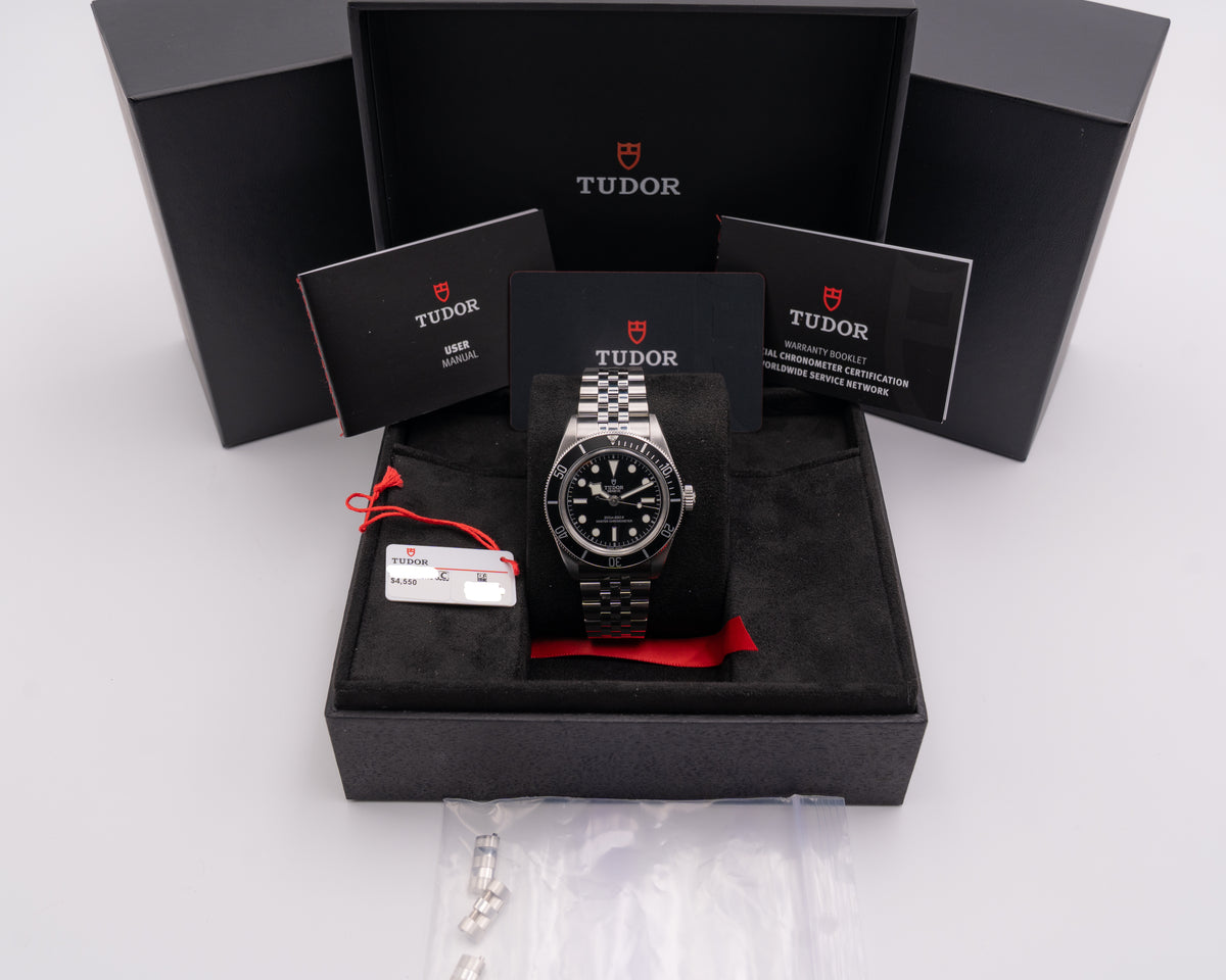 Tudor BLACK BAY 41mm 7941A1A0NU Black dial On Jubilee