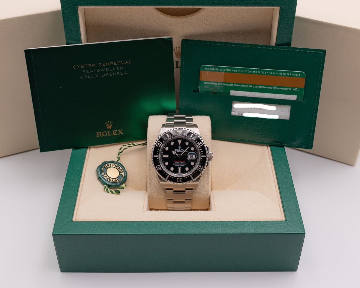 Rolex Sea Dweller 43mm 126600 Red Letter 2018