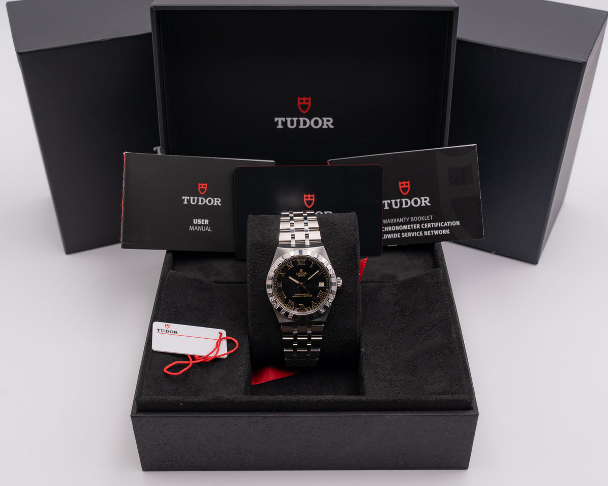 Tudor Royal 36mm 2836c1a0 Black Roman Dial 2026