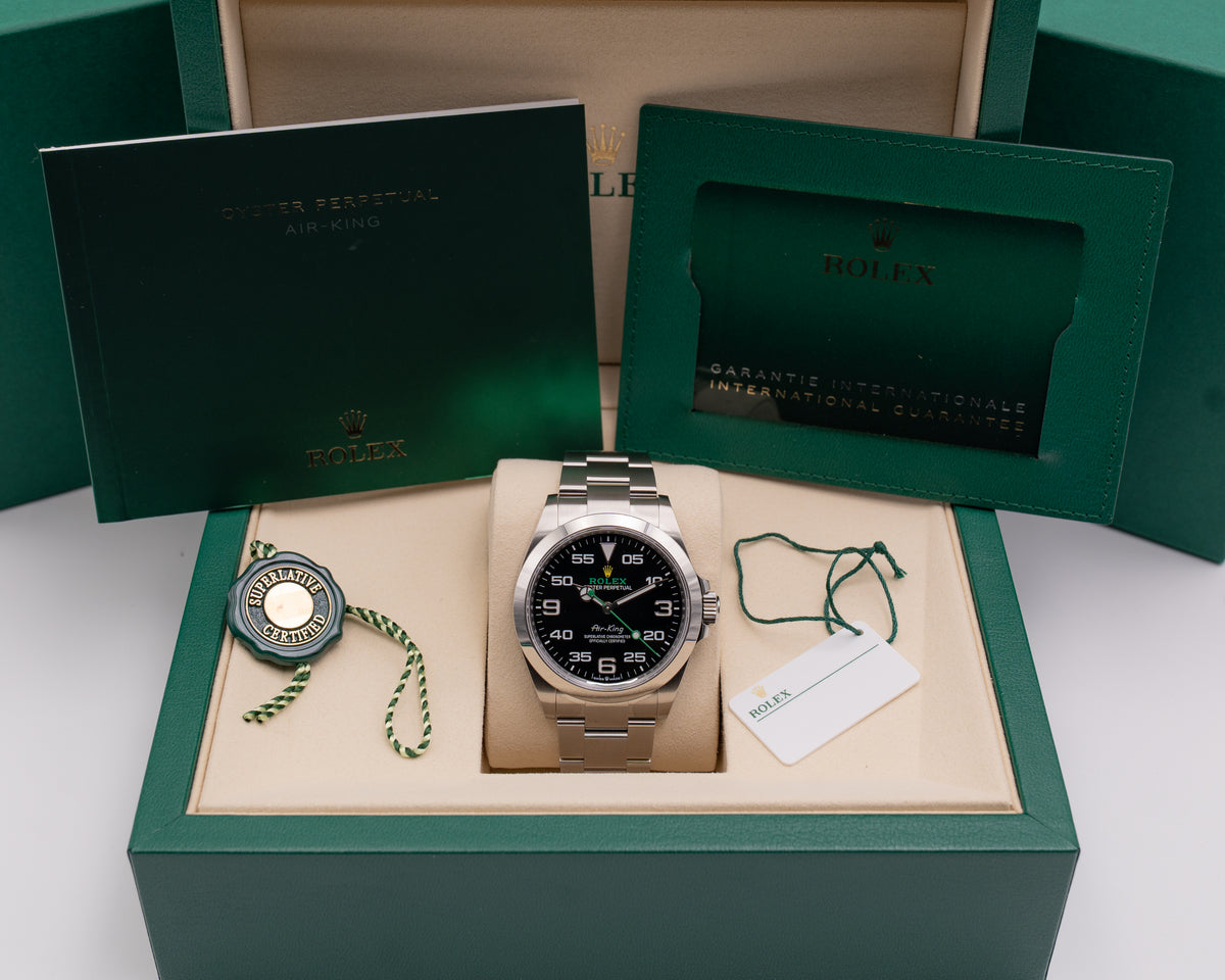 Rolex Air King 40mm 126900 Black Dial 2026