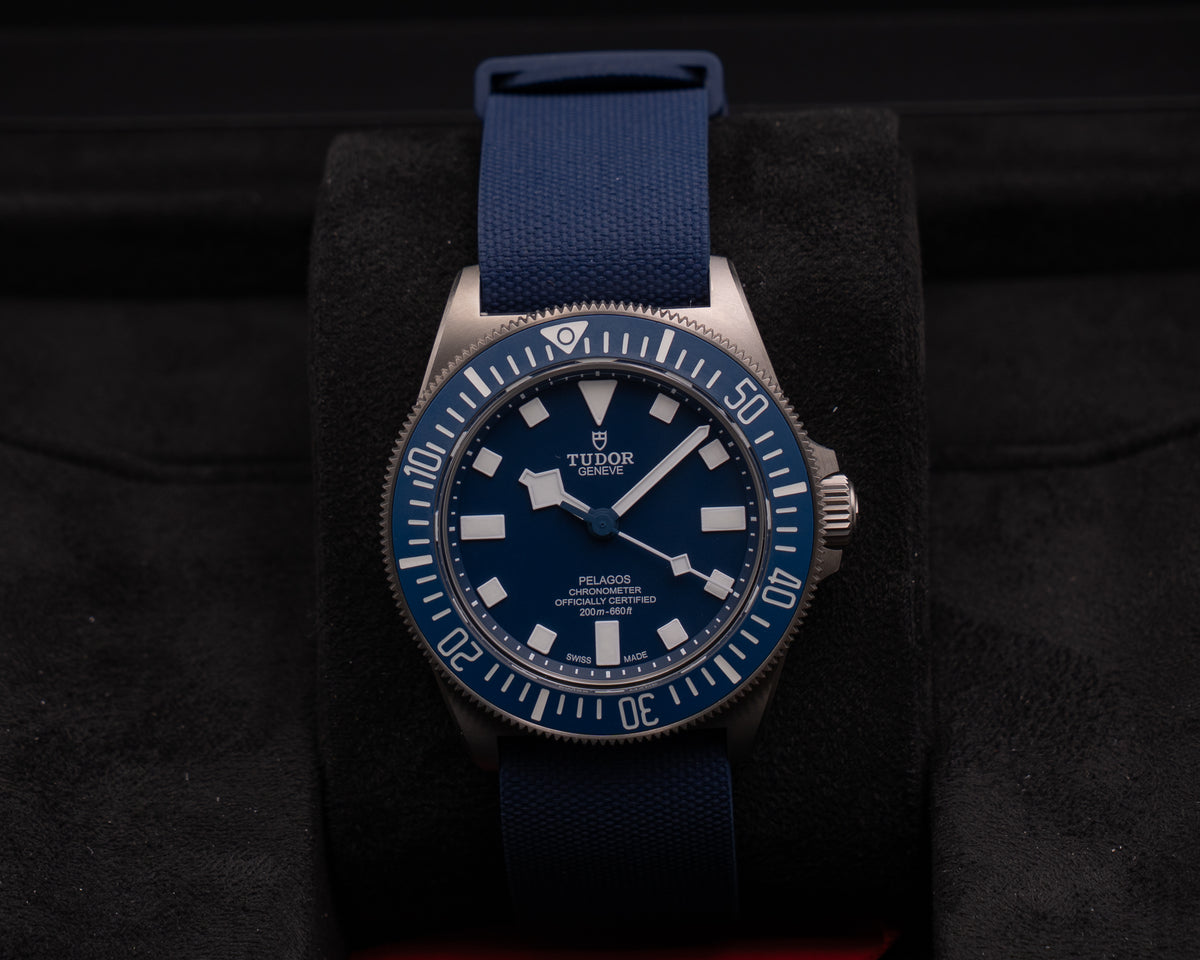 Tudor Pelagos FXD 42mm 25707B/25-0001 Titanium Blue Dial 2025
