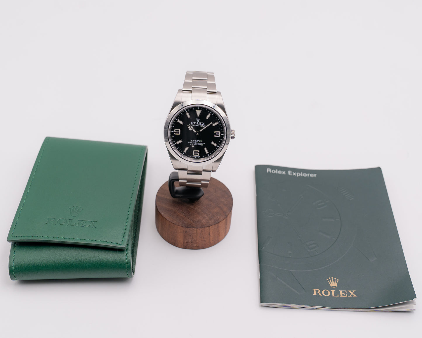 Rolex Explorer 39mm 214270 Black Mark 2 Dial