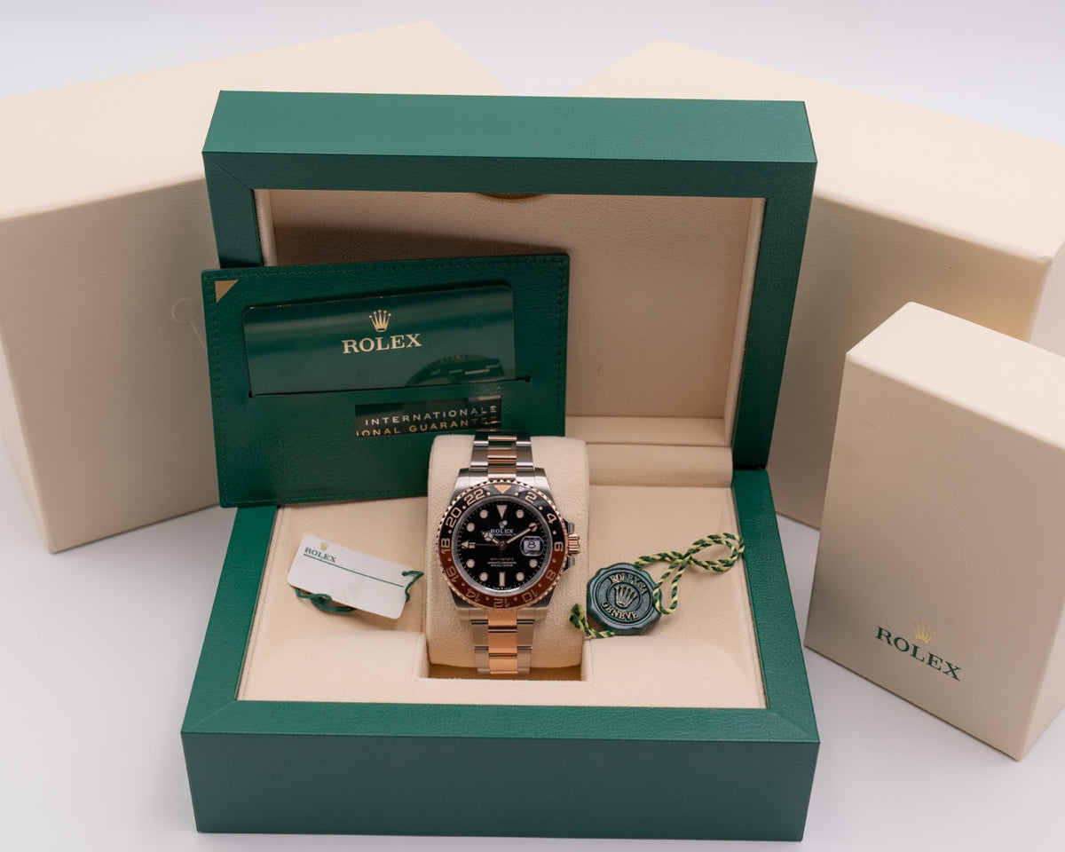 CPO Rolex GMT-Master II 40mm 126711CHNR "Root Beer" On Oyster 2021