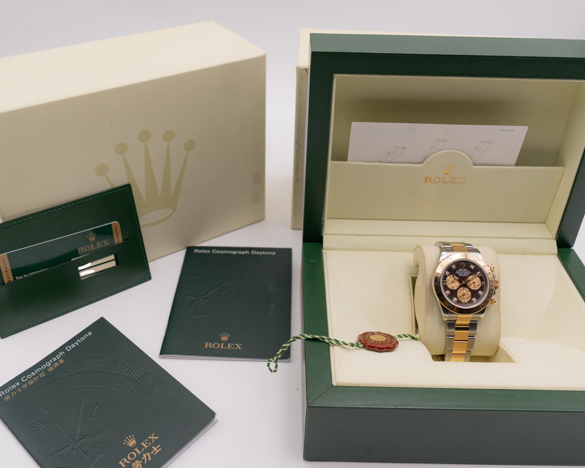 Rolex Oyster Perpetual  Daytona 40mm 116523 Tahitian  MOP Dial 2012