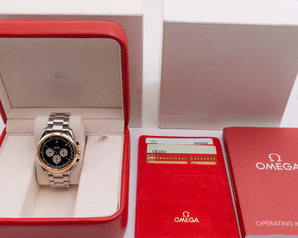 Omega Seamaster Aqua Terra 42mm 221.20.42.40.01.001 Two Tone Beijing Olympics 2008