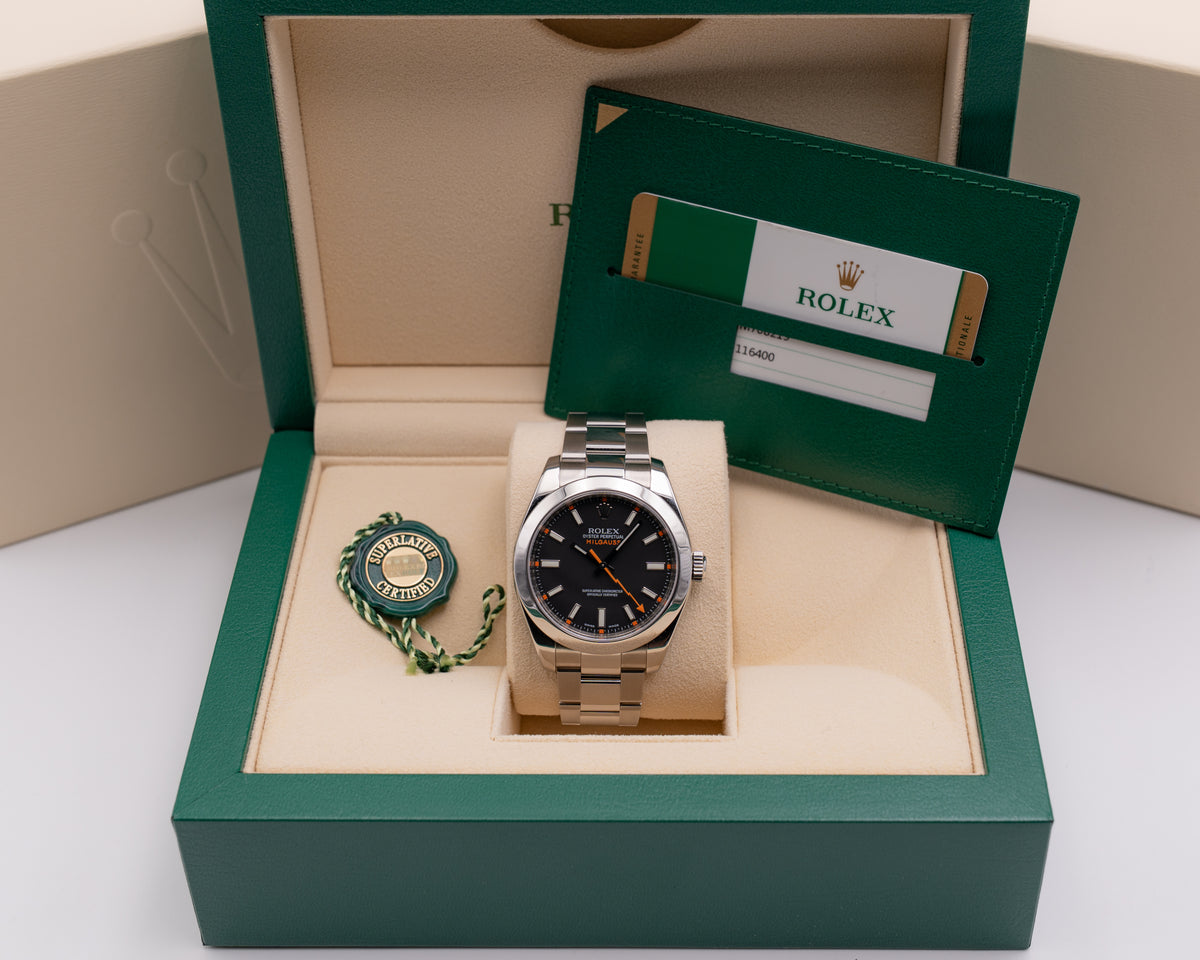 Rolex 40mm 116400 Milgauss On Oyster 2017