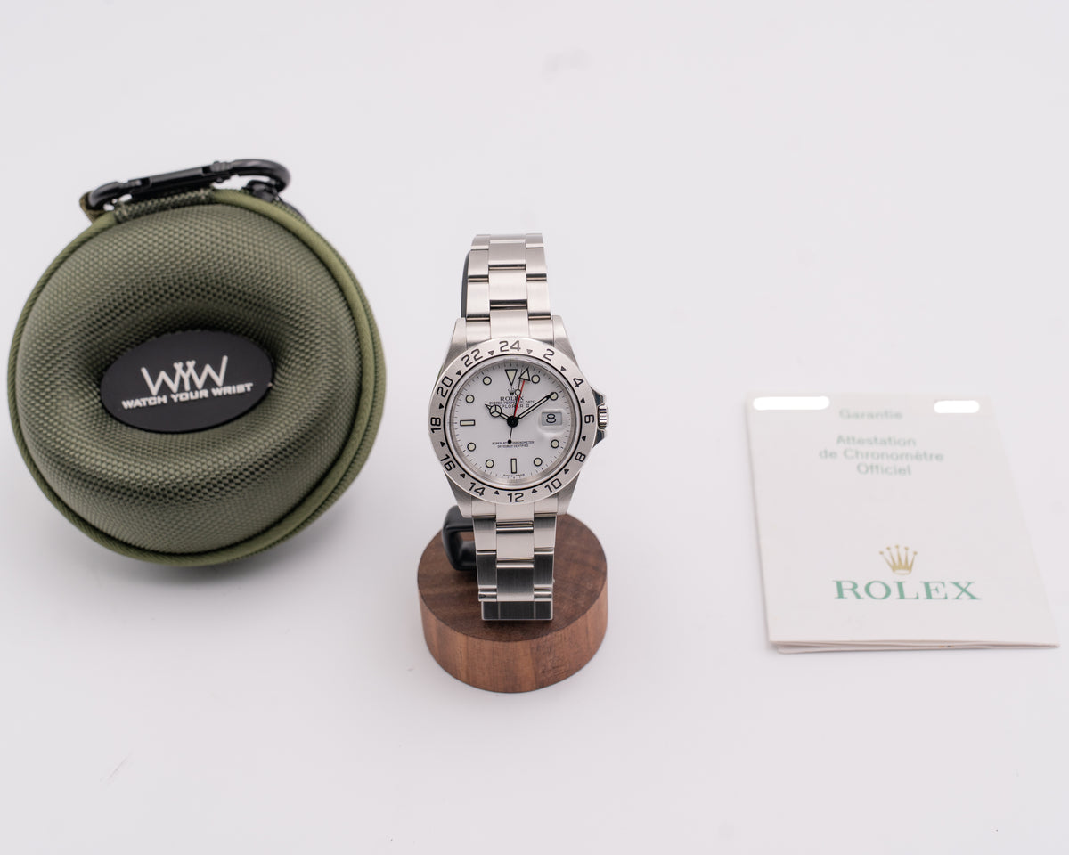 Rolex Explorer II 40mm 16570 "Polar White" 2005
