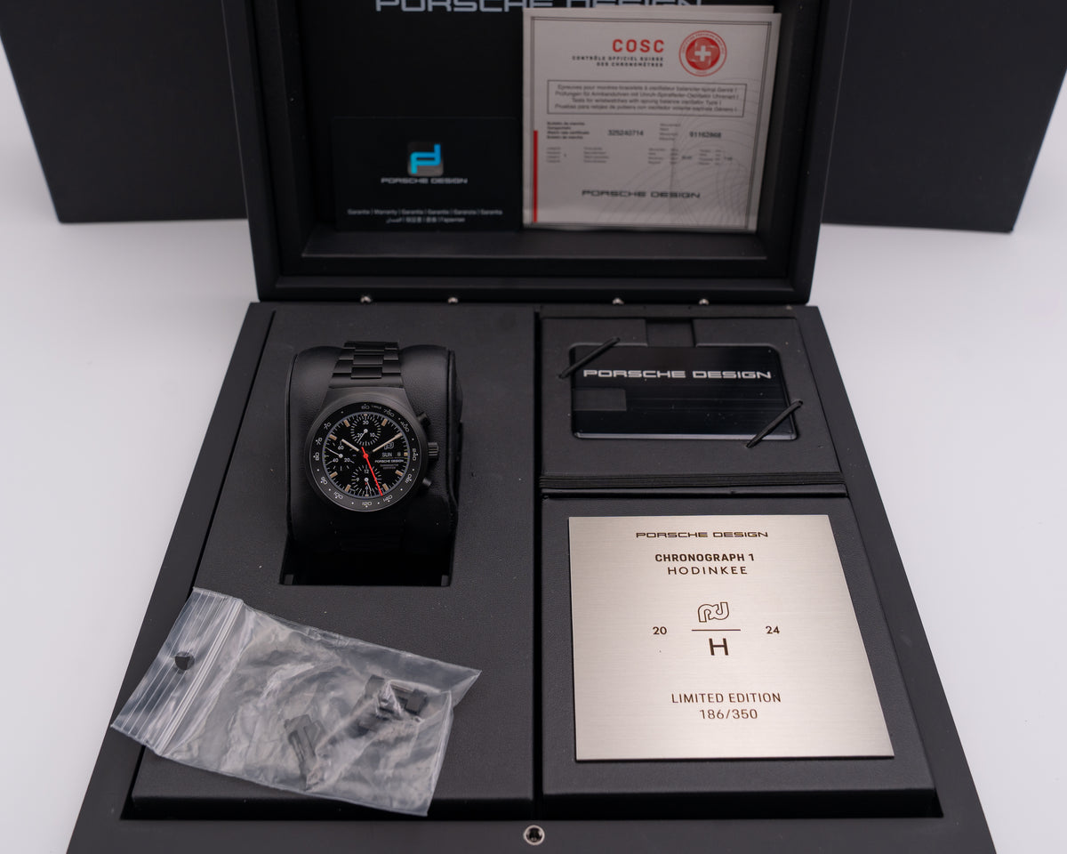 Porsche Design Chronograph 1 - All Black Numbered Edition /350