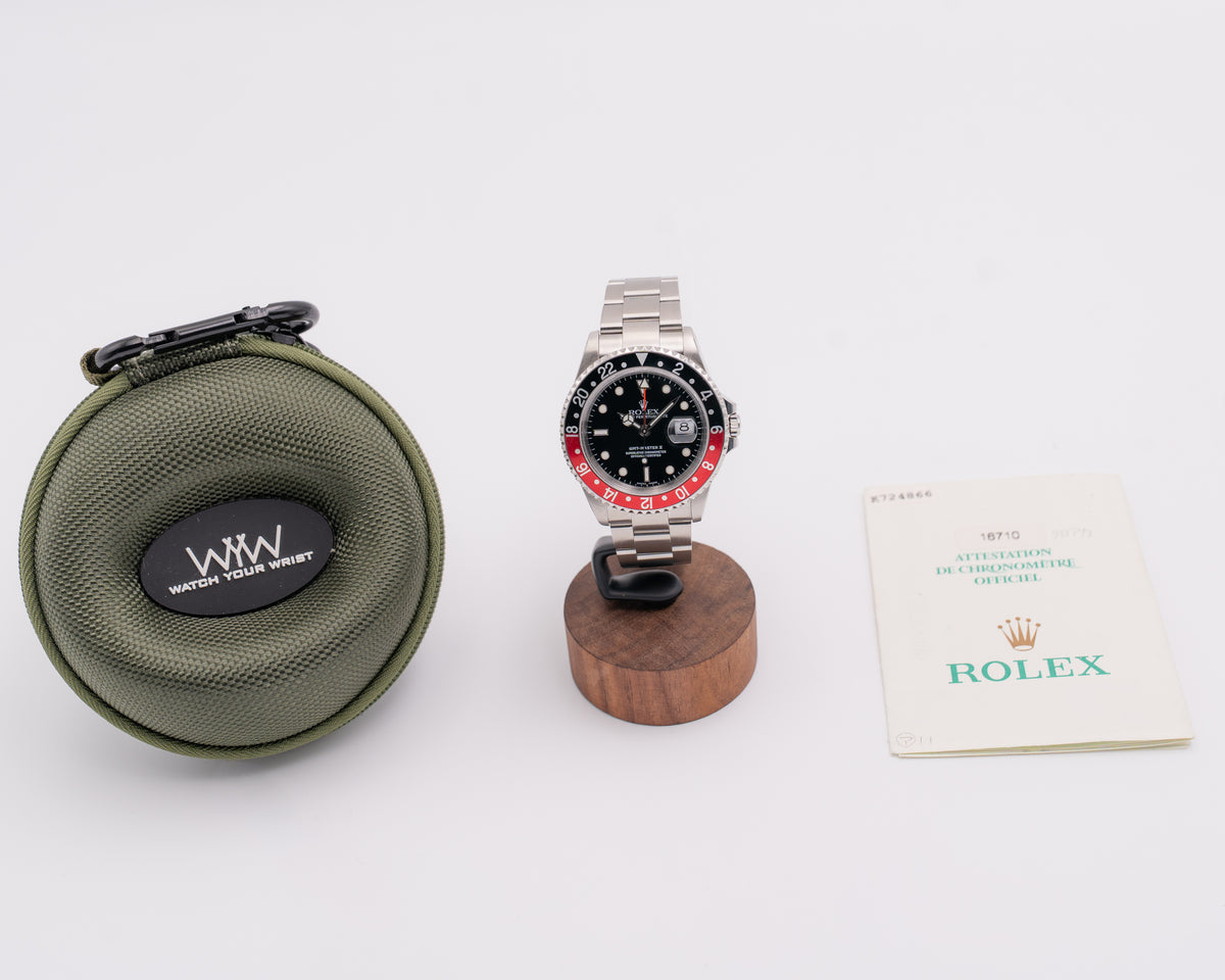 Rolex GMT-Master II 40mm 16710 Coke 2001