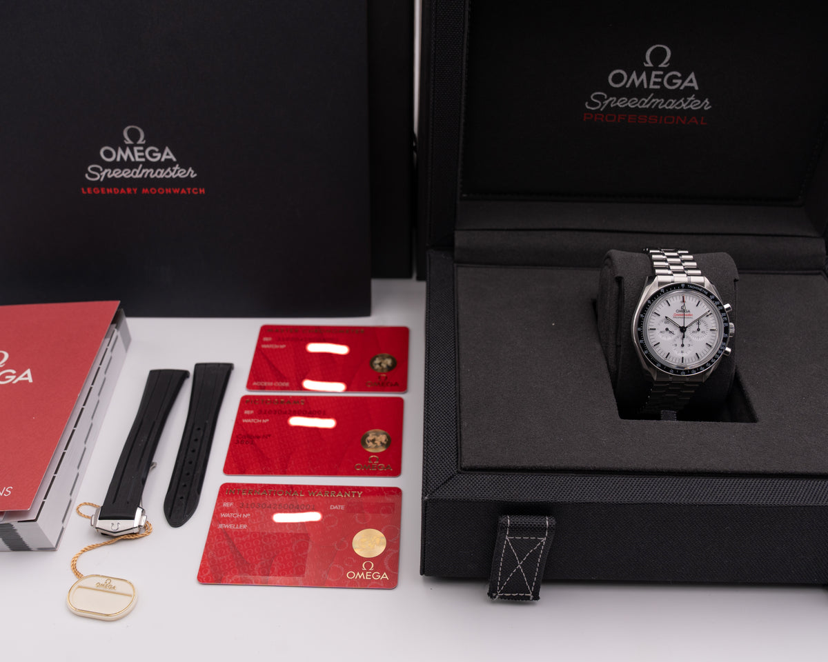 Omega Speedmaster Moonwatch 42mm 310.30.42.50.04.001 White Dial 2025