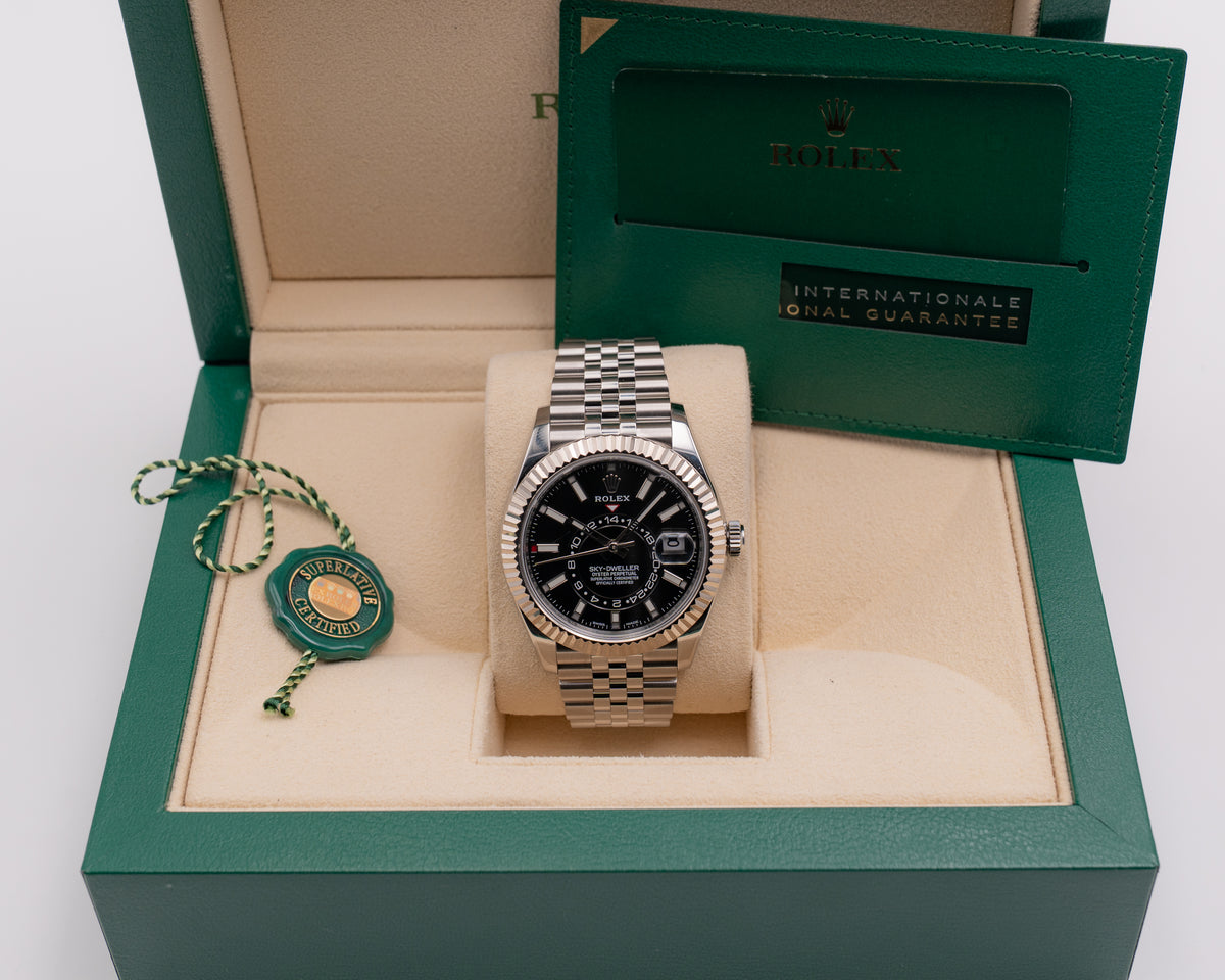 Rolex Sky-Dweller 42mm 326934 Black Dial Jubilee 2022