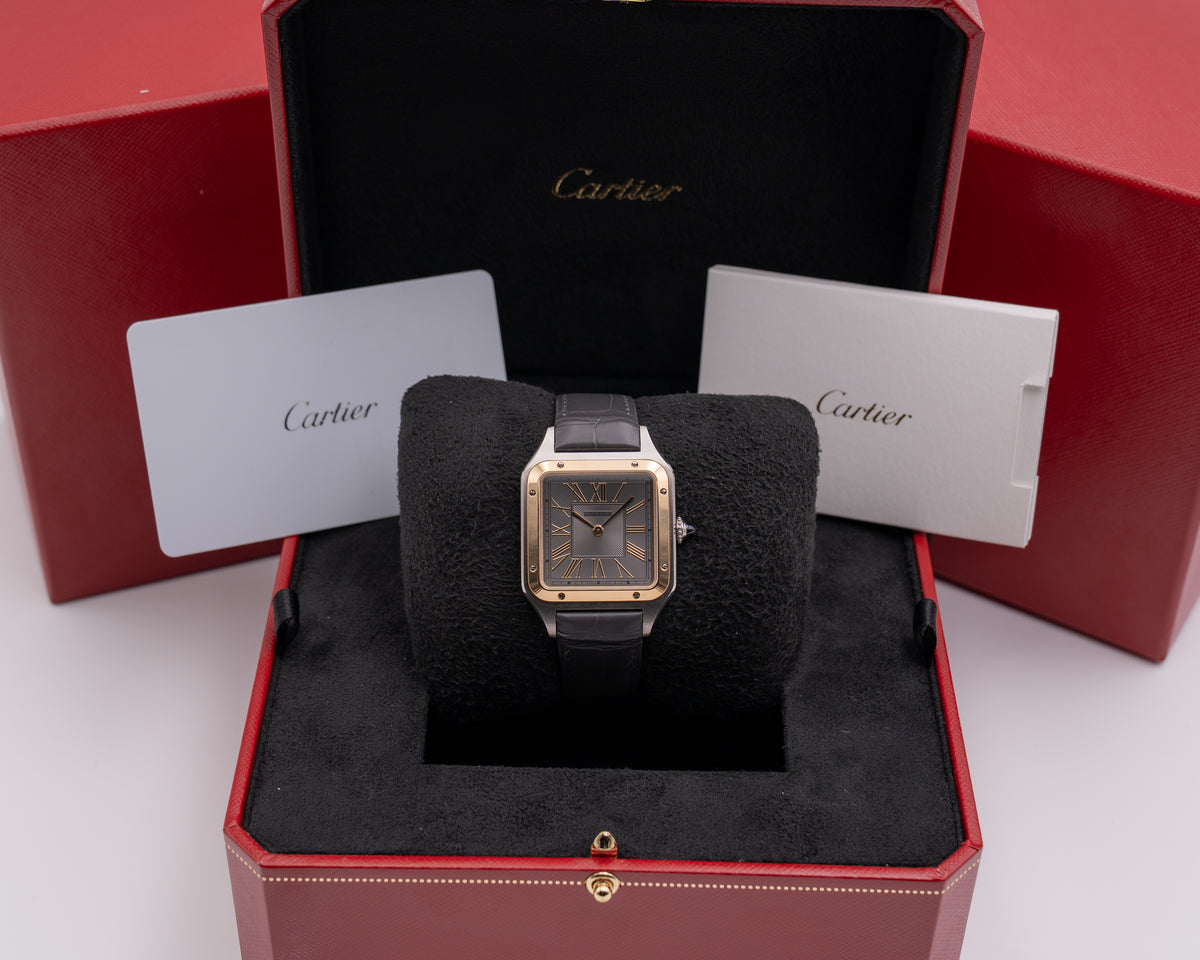 Cartier Santos-Dumont 43mm W2SA0036  Grey Dial 2026 Quartz