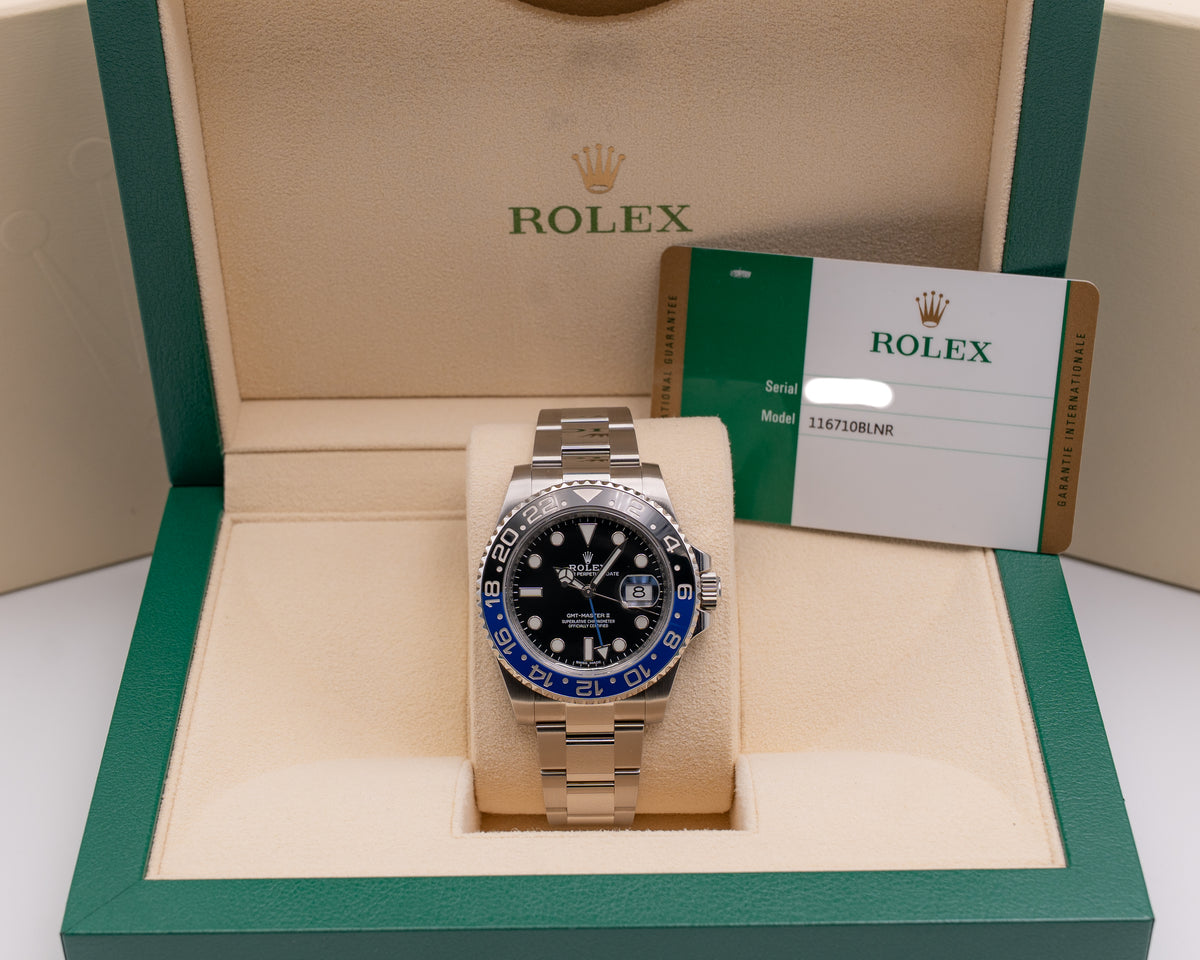 Rolex GMT-Master II 40mm 116710BLNR "Batman" 2016