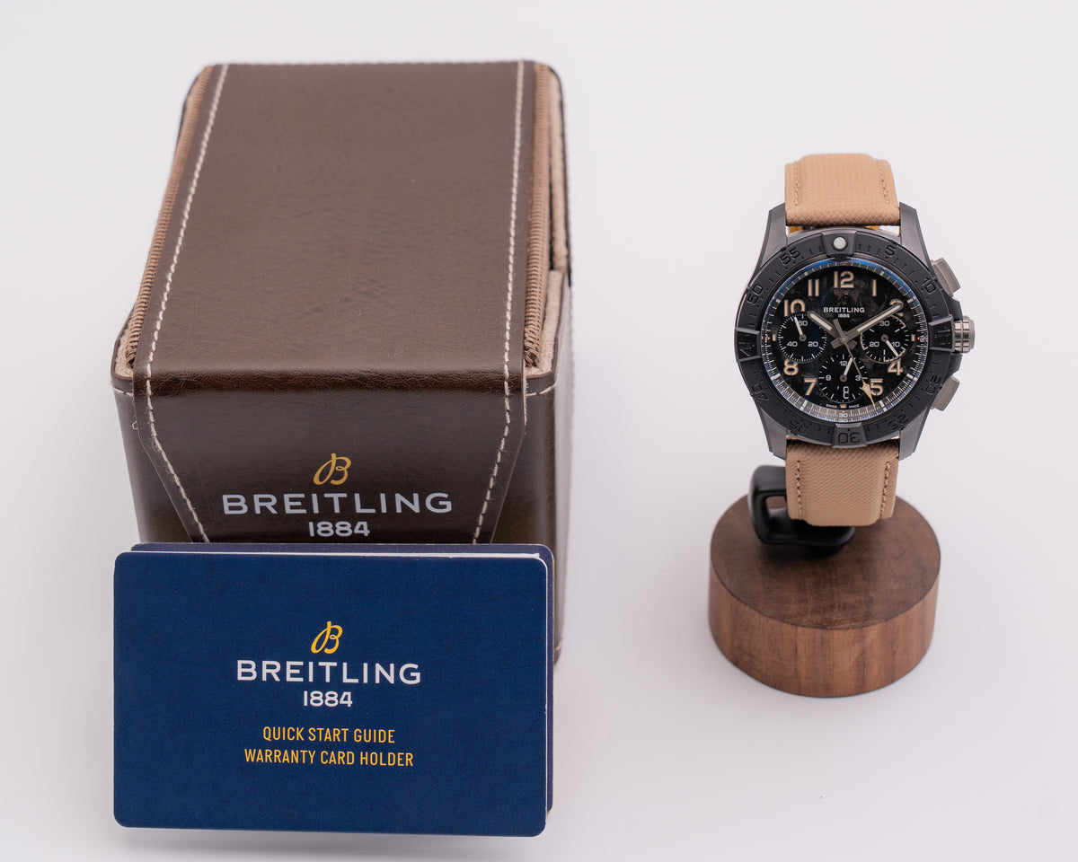 Breitling Avenger 46mm SB0146101B1X1 Chronograph Night Mission Nato Strap