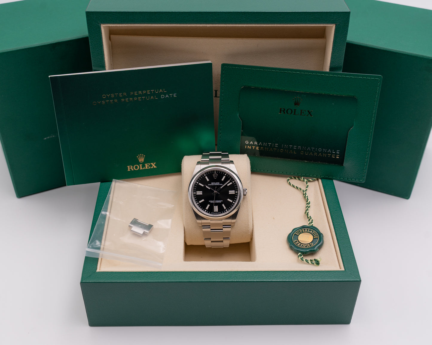 Rolex Oyster Perpetual 41mm 124300 Black Dial 2025