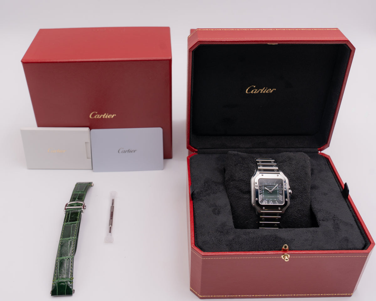 Cartier Santos 41mm WSSA0061 Green dial 2026