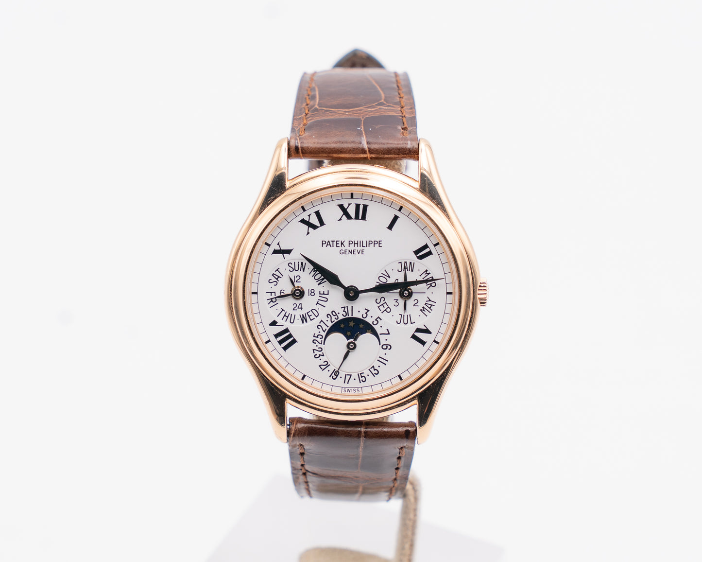 Patek Philippe Perpetual Calendar 36mm 3940R Rose Gold Roman Dial