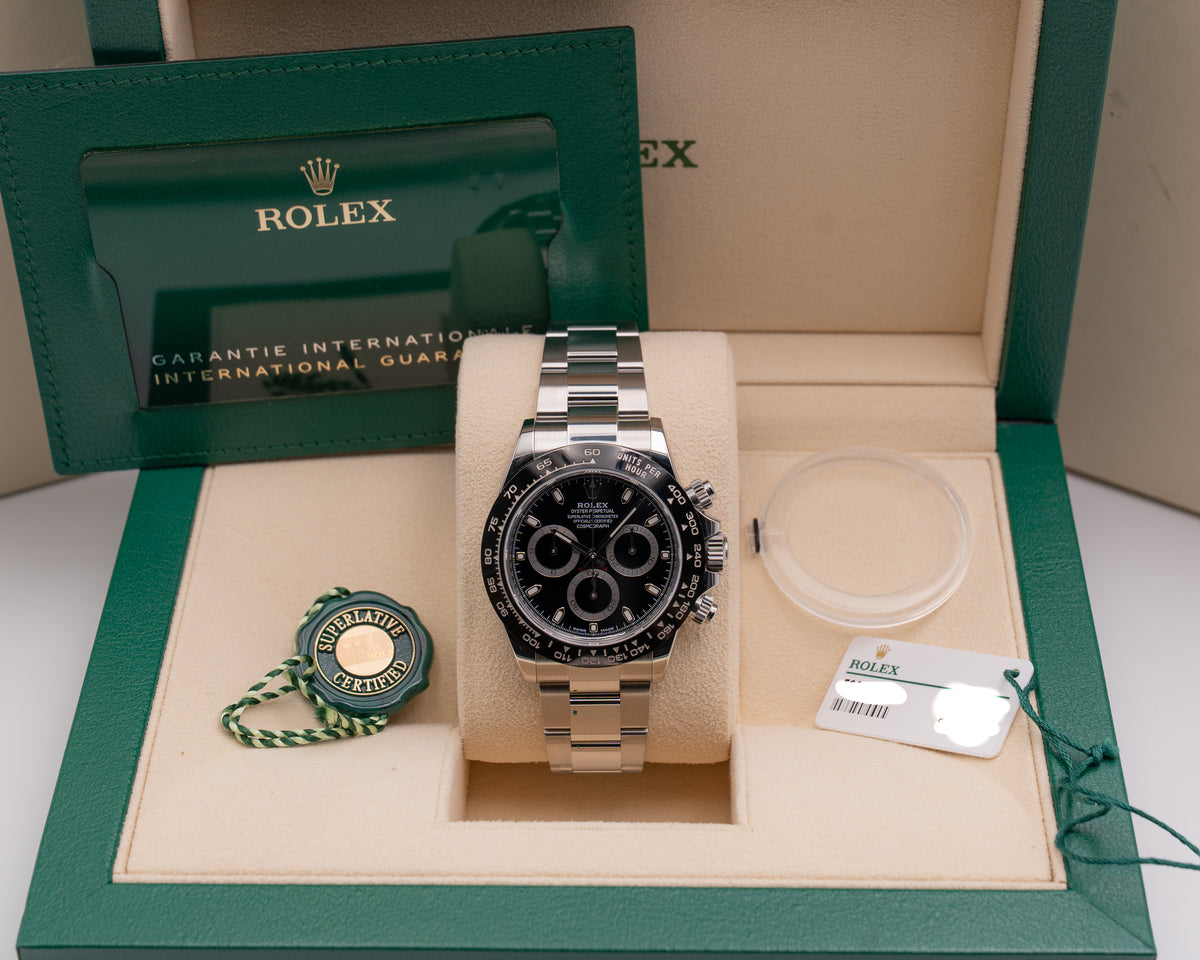 Rolex Daytona 40mm 116500LN Black Dial 2021