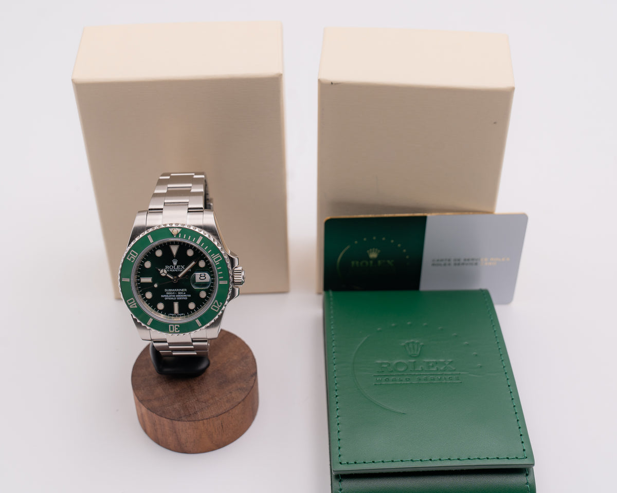 Rolex Submariner 40mm 116610LV Hulk 2010