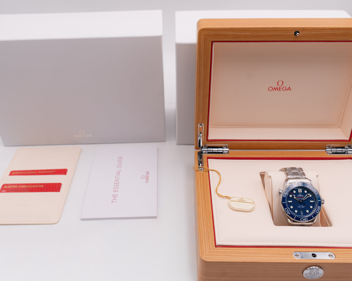 UNWORN STICKERED Seamaster Diver 300M Master Co-Axial 42mm 210.30.42.20.03.001 Blue Dial 2026