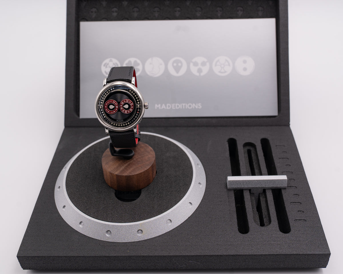 The M.A.D. 42mm  M.A.D.2 R&B Red Dial 2026