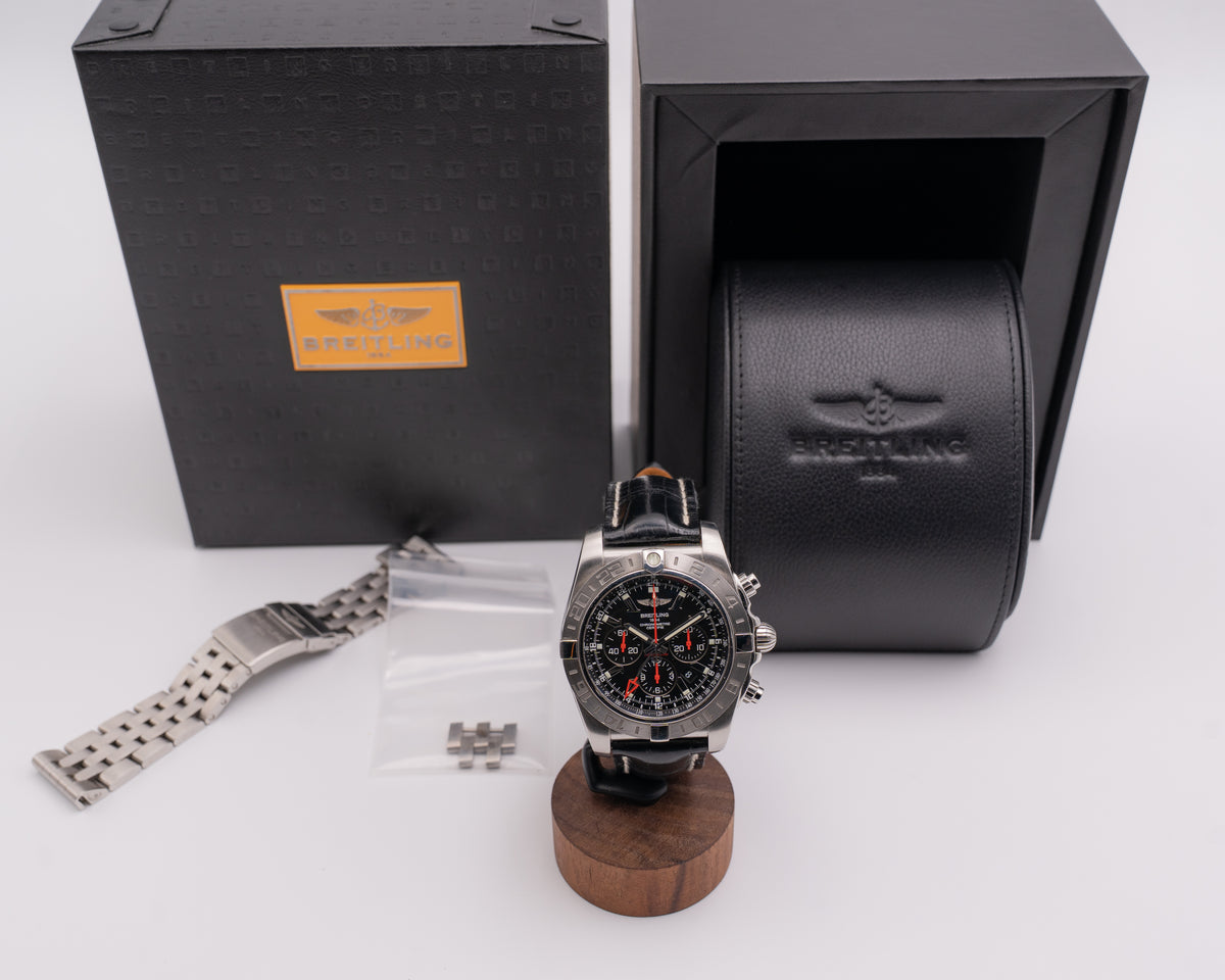 Breitling Chronomat GMT Limited 47mm AB041210 Black Dial
