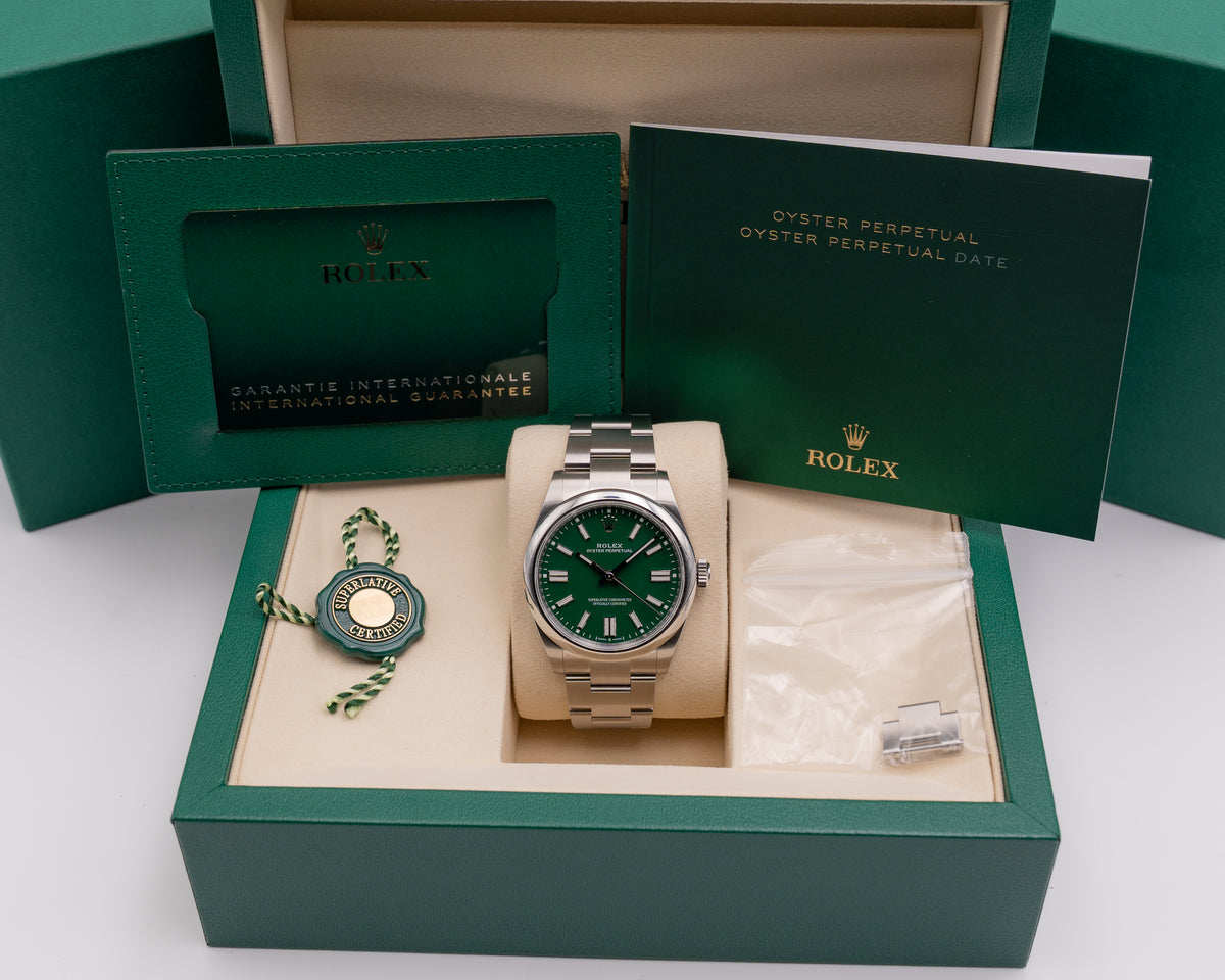 Rolex Oyster Perpetual 41mm 134300 Green Dial 2026