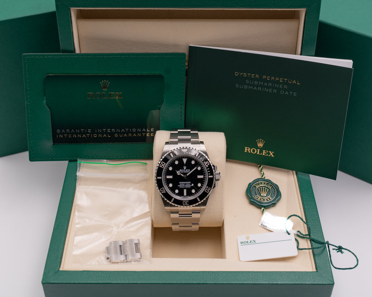 Unworn Rolex SUBMARINER 41mm 124060 On Oyster 2025