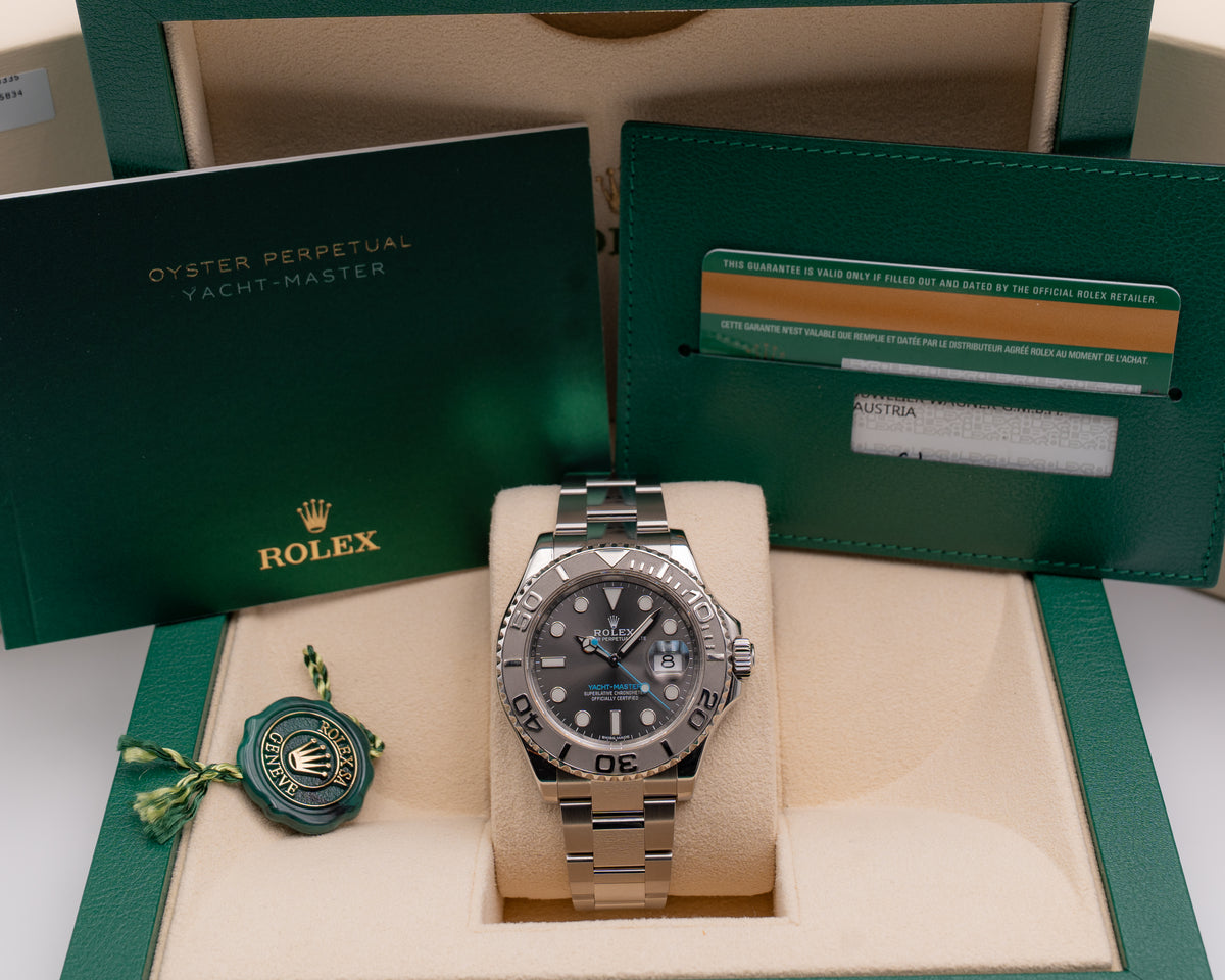 Rolex Yacht-Master 40mm 116622 Dark Rhodium Dial 2018