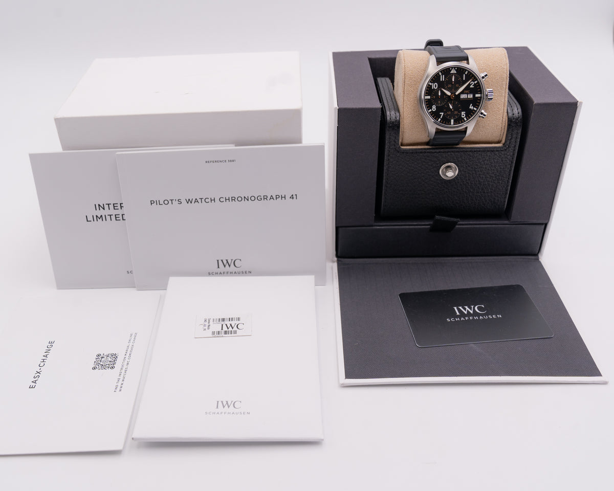 IWC Pilot’s Watch 41mm IW3881 Chronograph 41 APXGP