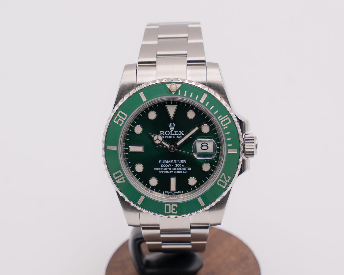 Rolex Submariner 40mm 116610LV Hulk 2010