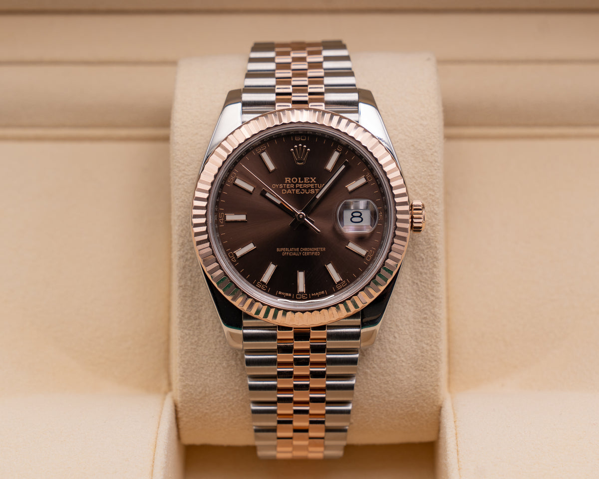Rolex Datejust 41mm 126331 Fluted On  Jubilee  2018
