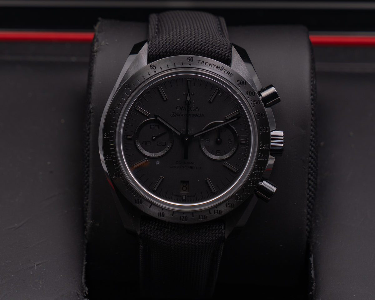Omega Speedmaster Moonwatch 44mm 310.92.44.51.01.003 Professional Dark Side of the Moon Black Chronograph Black Ceramic [$16,100 RETAIL]