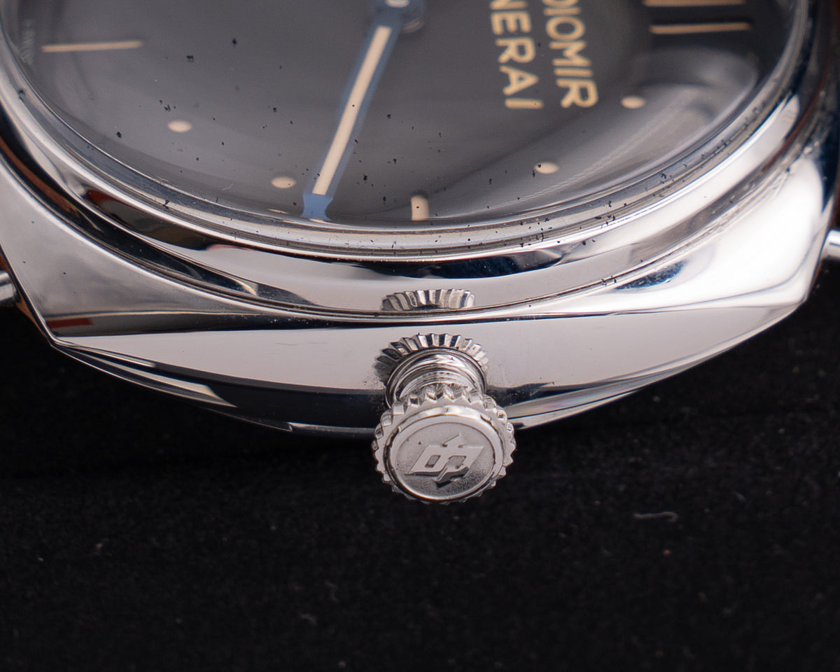 1 of 750 Panerai Radiomir S.L.C. 3 Days 47mm Pam00449 Black Dial Brown Strap