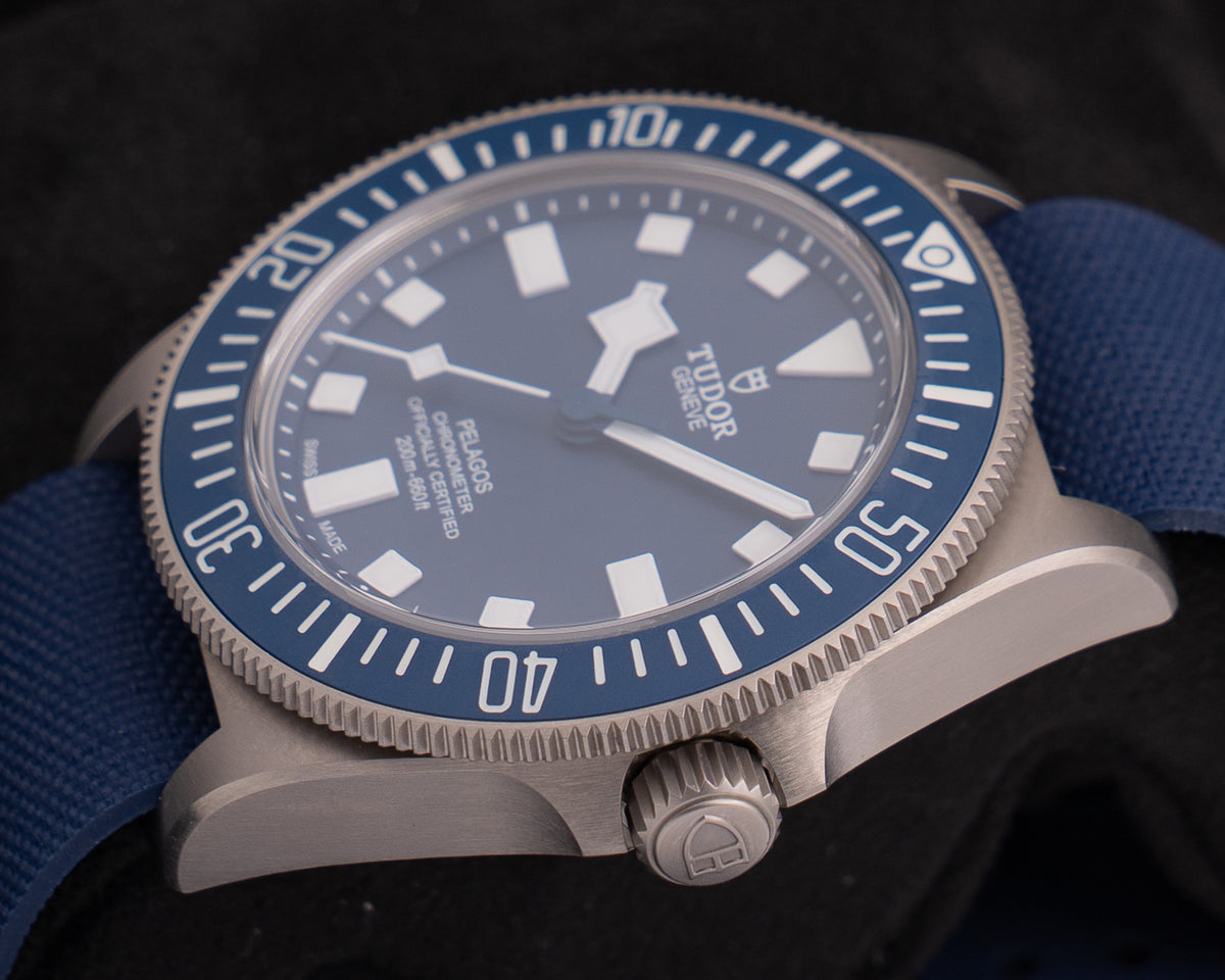 Tudor Pelagos FXD 42mm 25707B/25-0001 Titanium Blue Dial 2025
