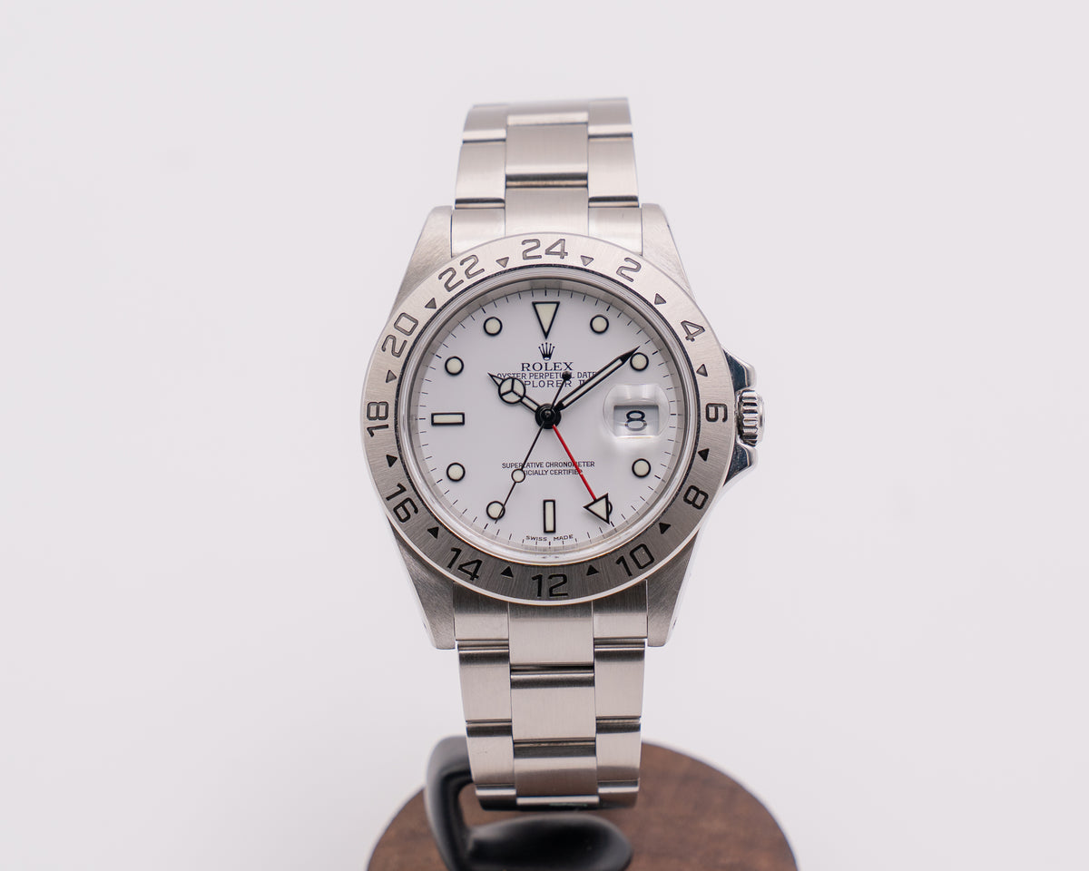Rolex Explorer II 40mm 16570 White Polar 2002