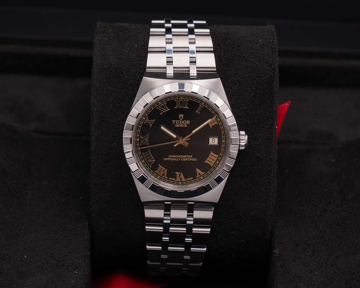 Tudor Royal 36mm 2836c1a0 Black Roman Dial 2026