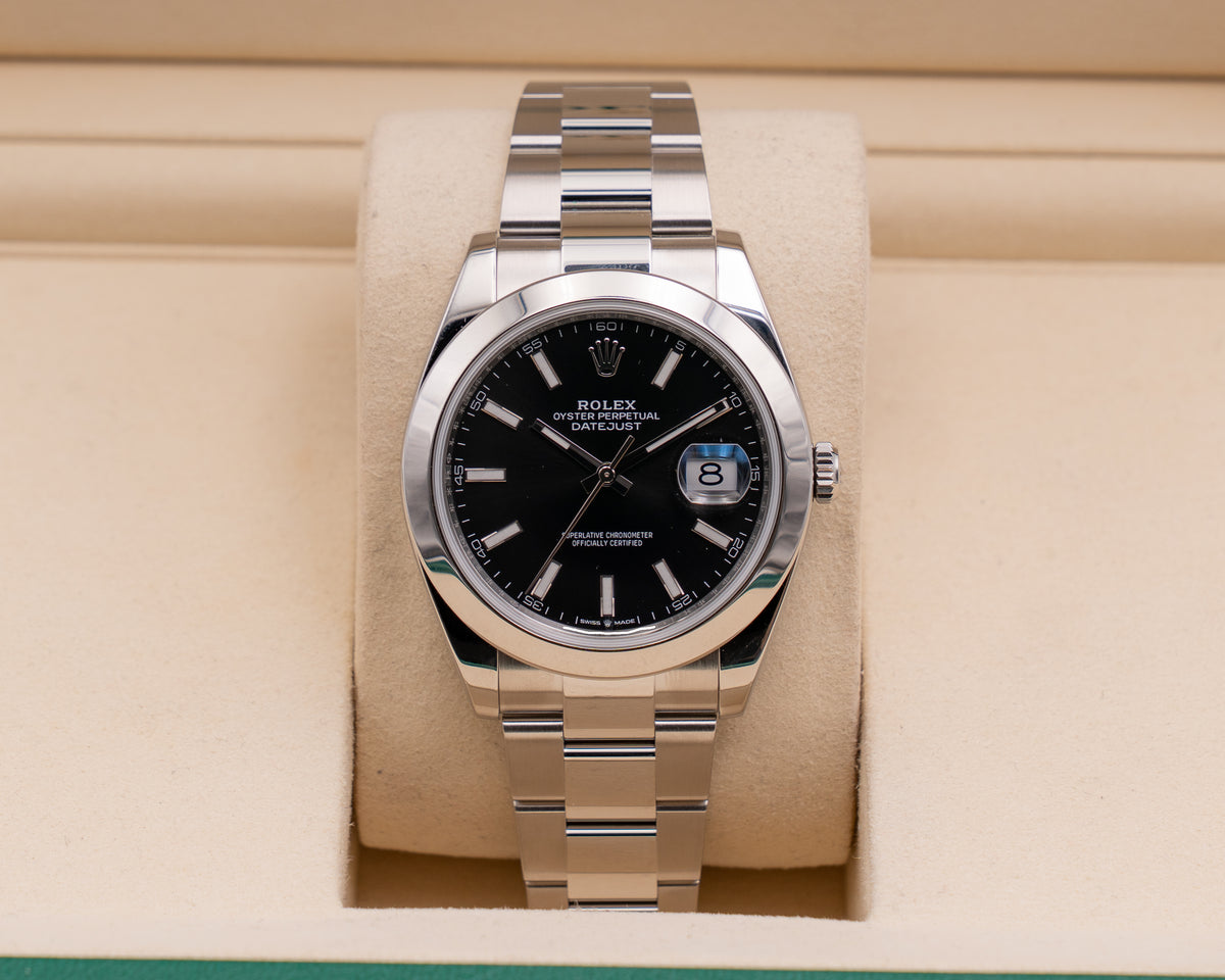 Rolex Datejust 41mm 126300 Black Dial 2025