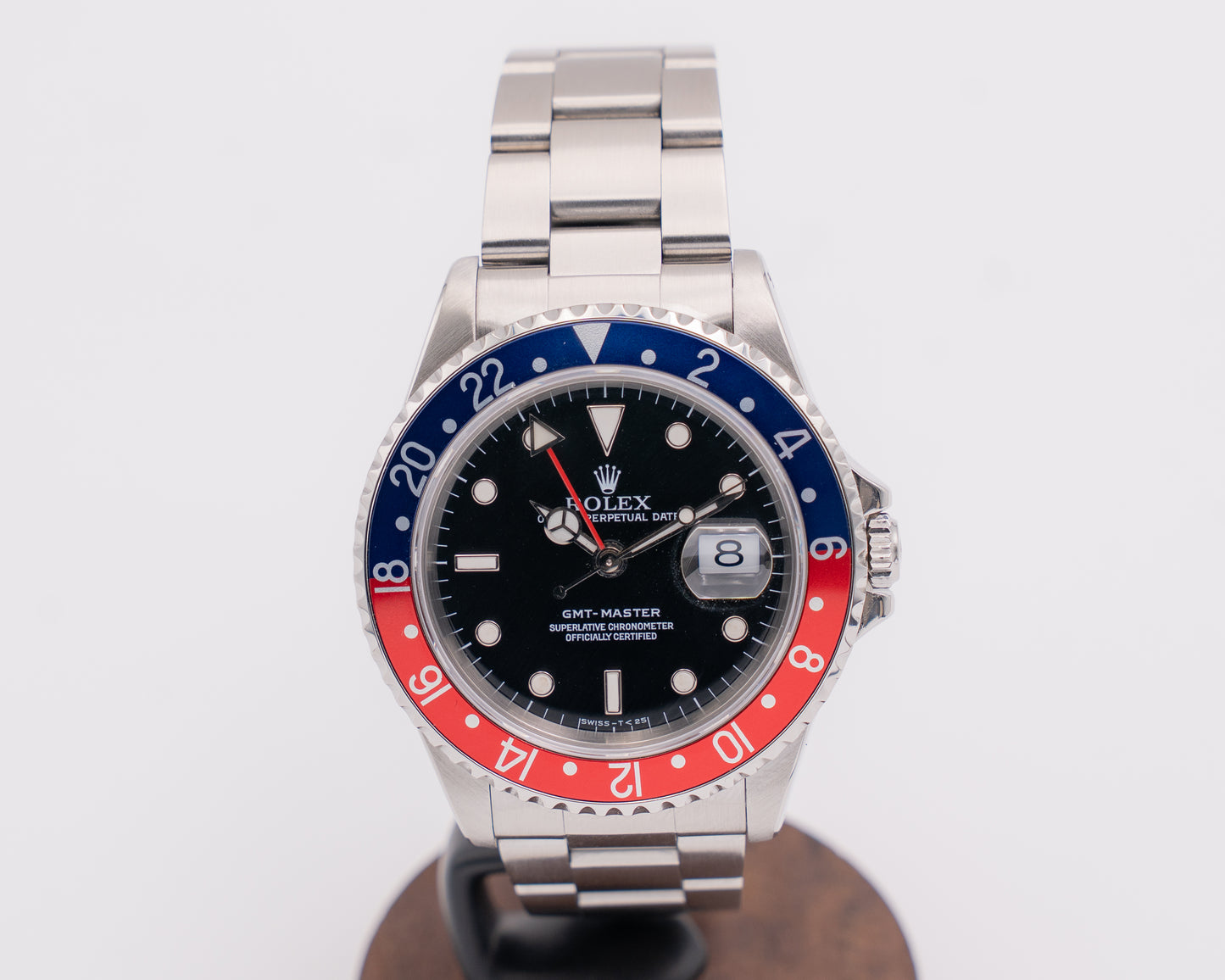 Rolex GMT-Master 40mm 16700BLRO Pepsi 1998
