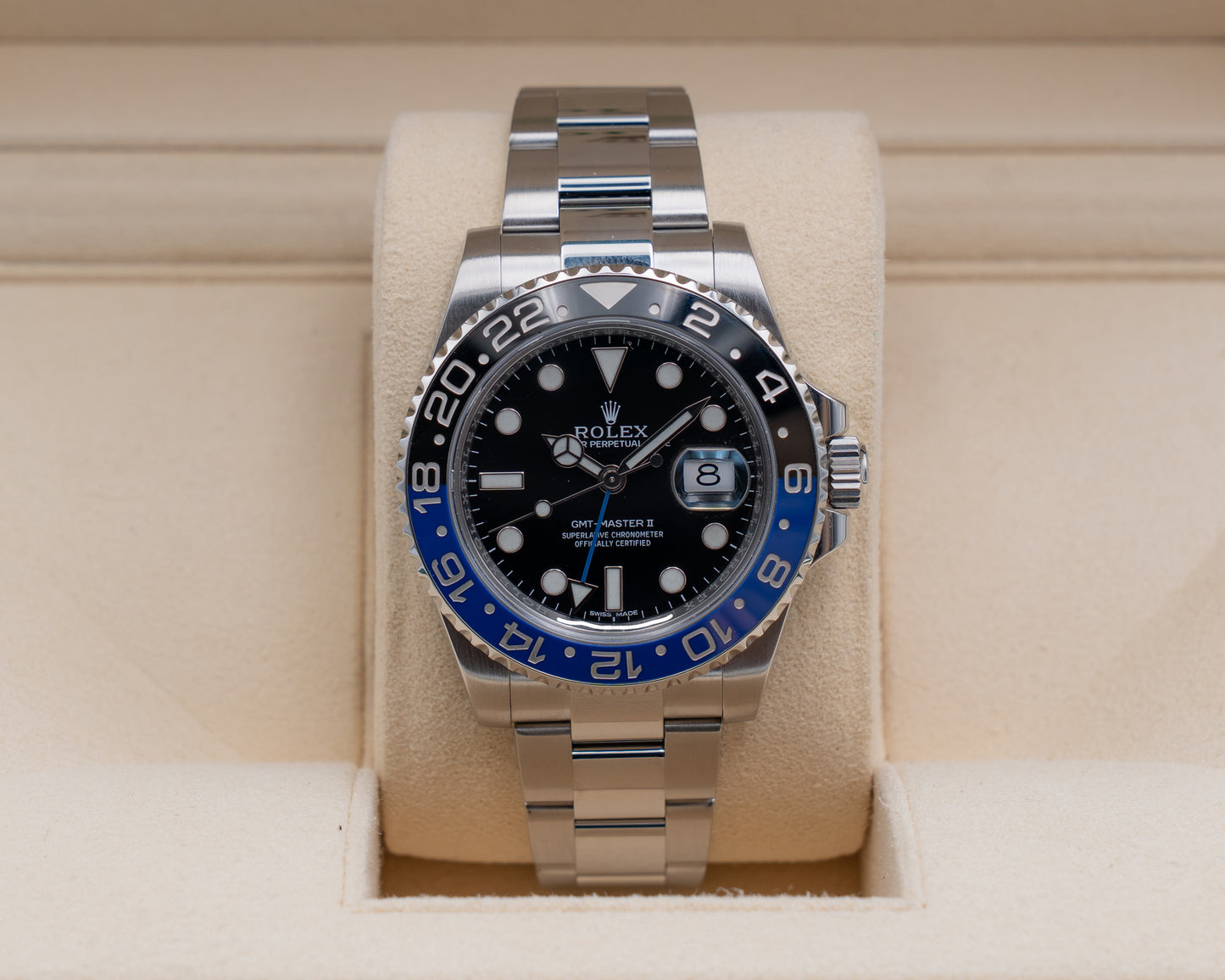 Rolex GMT Master II 40mm 116710BL Batman 2014