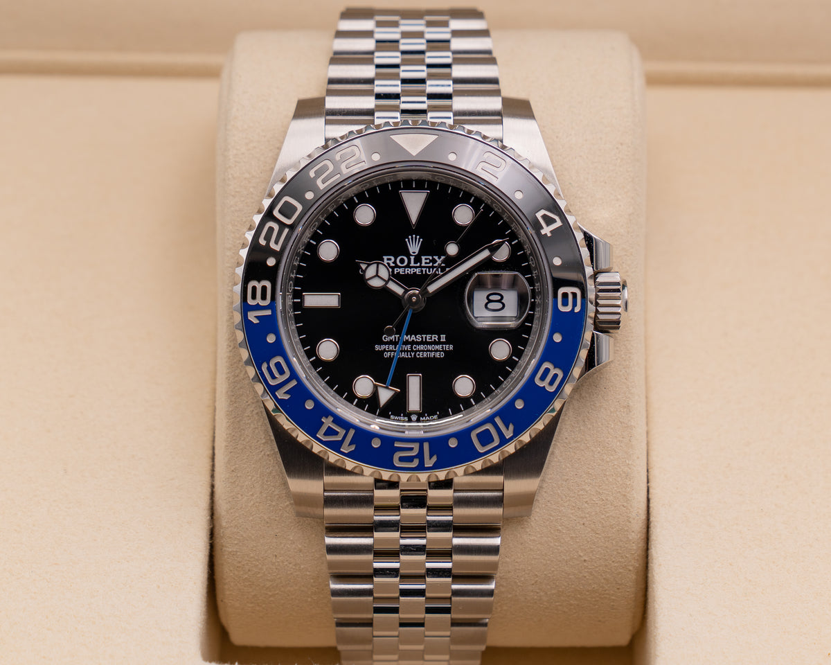 Wood Card Rolex GMT-Master II 40mm 126710BLNR On Jubilee "Batgirl" 2026