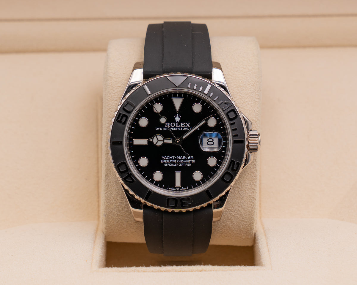 Rolex Yacht Master 42mm 226659 Black Dial On OysterFlex 2021