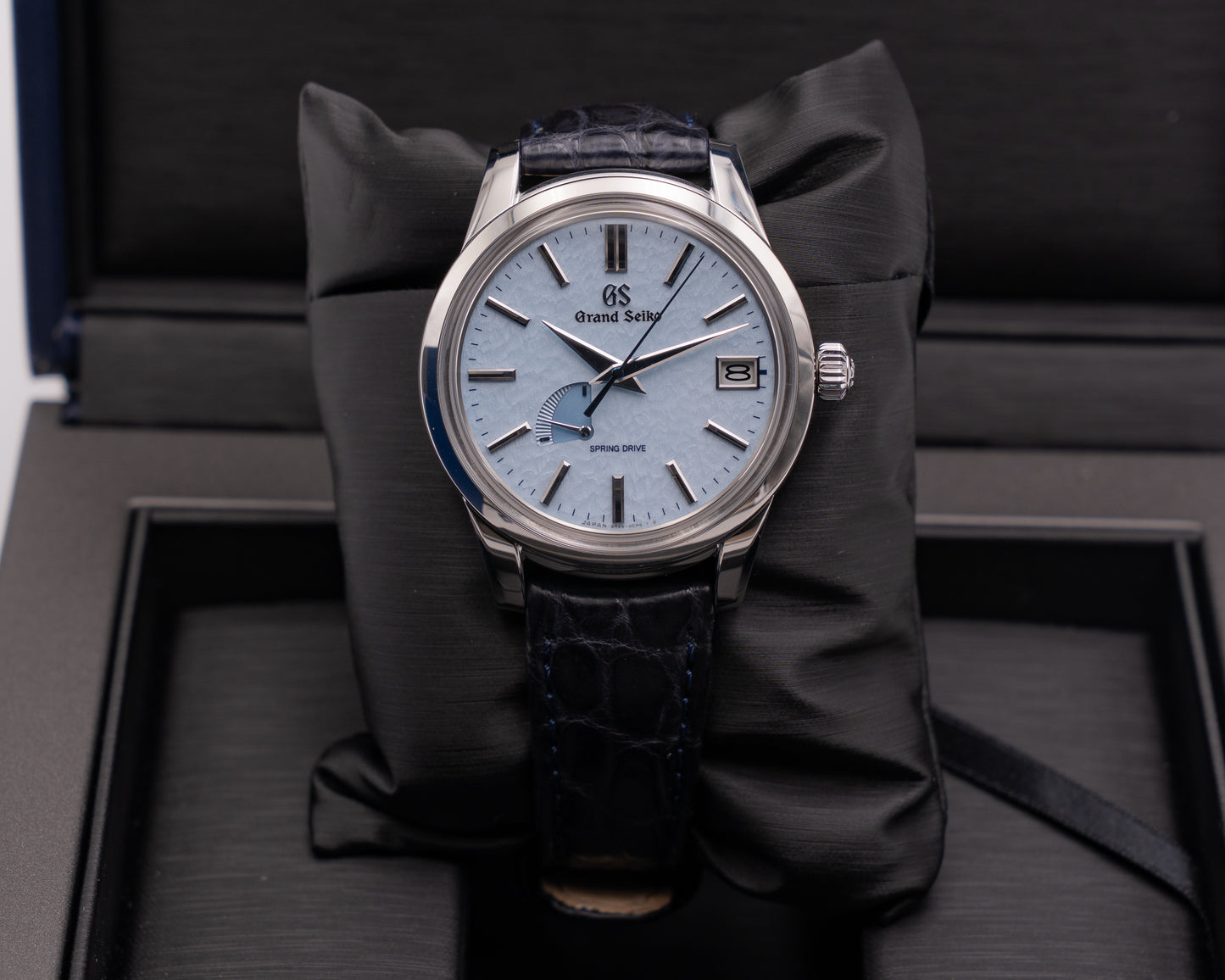 Grand Seiko Elegance 40.2mm SBGA407 Blue Snowflake Dial 2022
