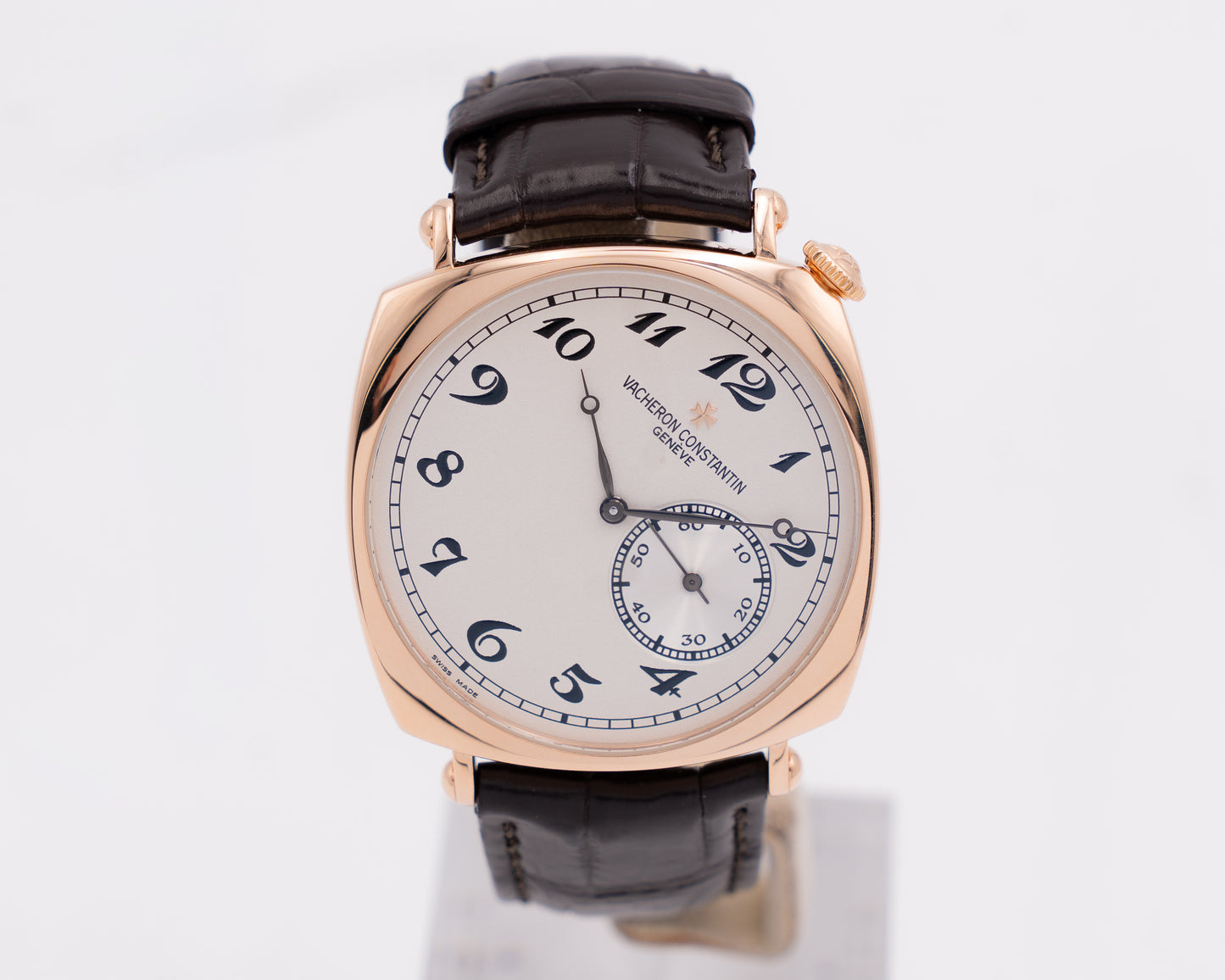 Vacheron Constantin Historiques American 1921 40mm 82035 Rose Gold Brown Strap 2010