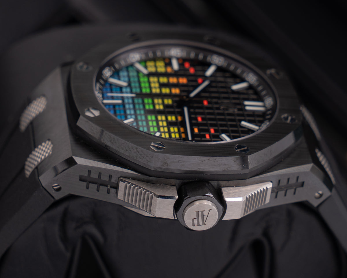 Audemars Piguet Royal Oak Offshore 43mm 15600CE.OO.A002CA.01-Music Edition Ceramic Black Dial