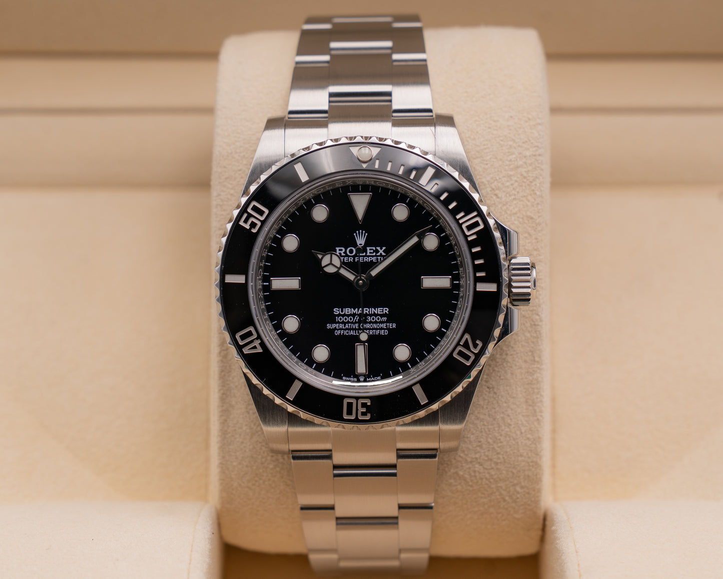 Rolex Submariner No Date 41mm 124060 Black Dial 2021