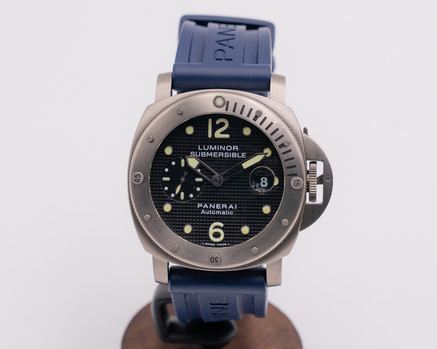 Panerai Luminor 44mm Pam00025 Rubber Strap