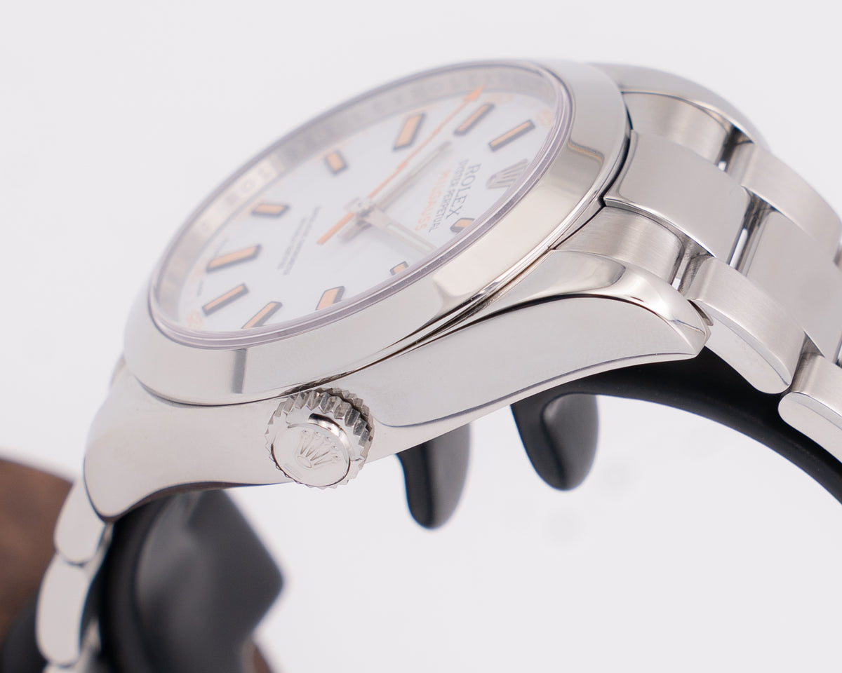 Rolex Milgauss 40mm 116400 White Dial