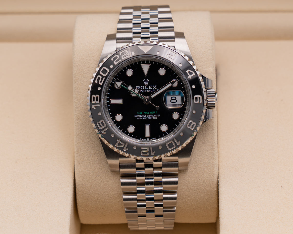 Rolex GMT-Master II 40mm 126710GRNR "Bruce Wayne" On Jubilee 2026